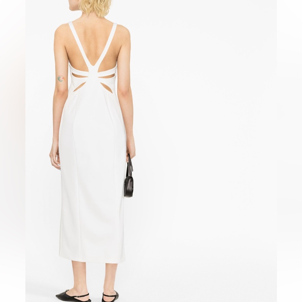 Emporio Armani cut-out midi dress